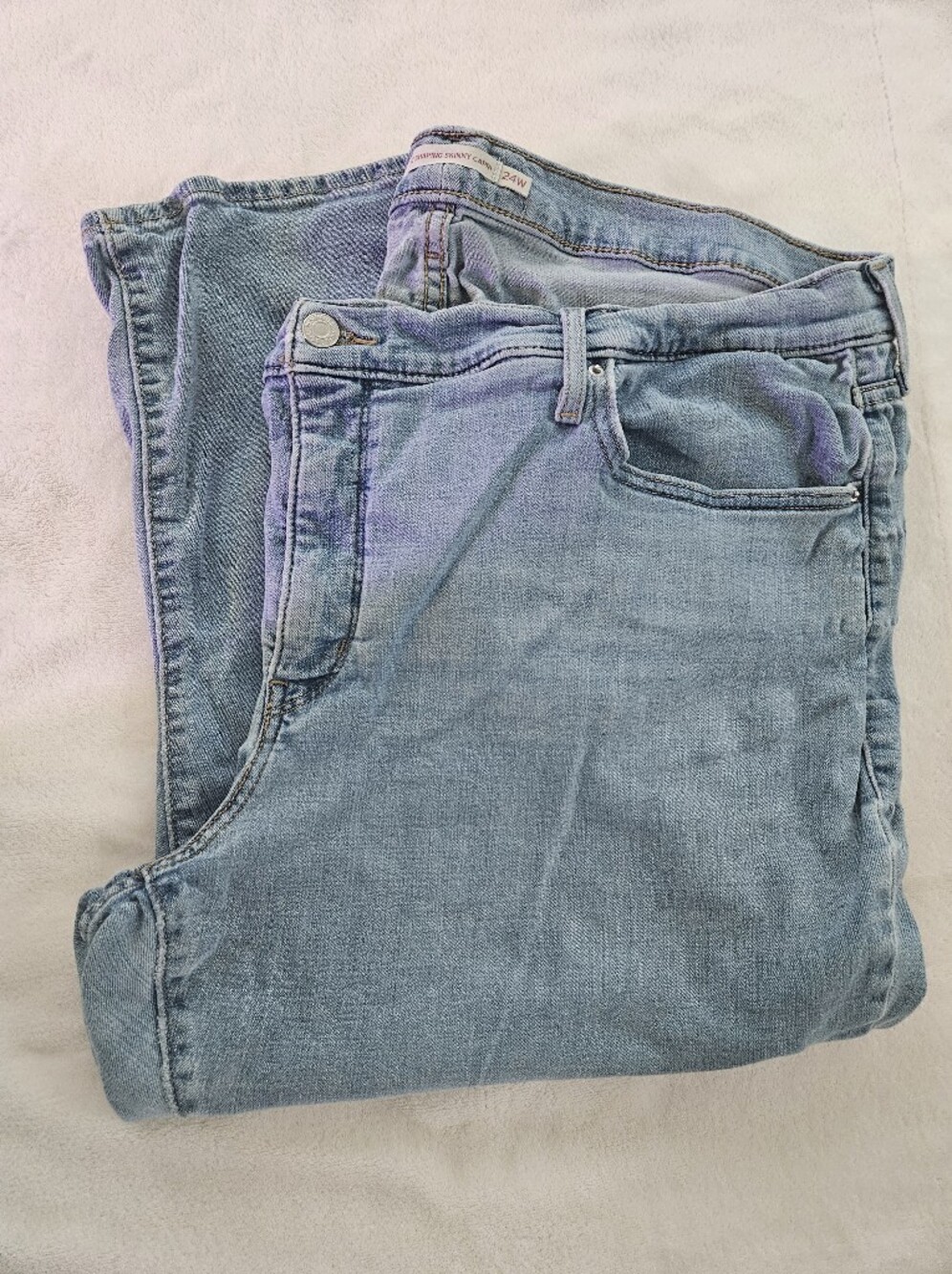 Levi's Light Blue Straight Leg Women's Jeans